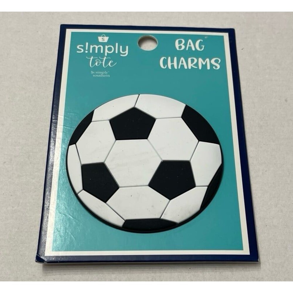 Simply Southern Tote Bag Charms Soccer Ball New